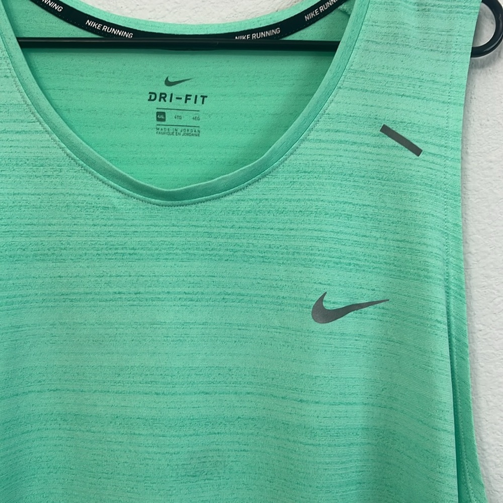 Nike Green Tank Top - 4XL - Picture 2 of 6